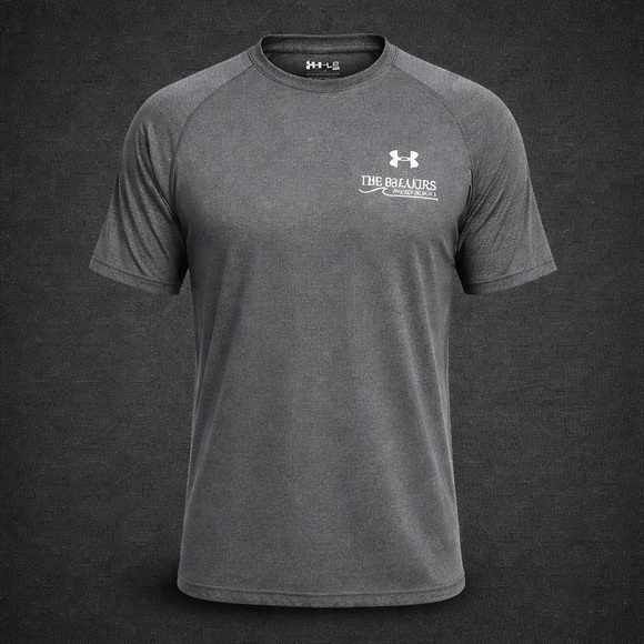 Under Armour Other - Under Armour HeatGear Gray Tee LG Loose Breakers Palm Beach